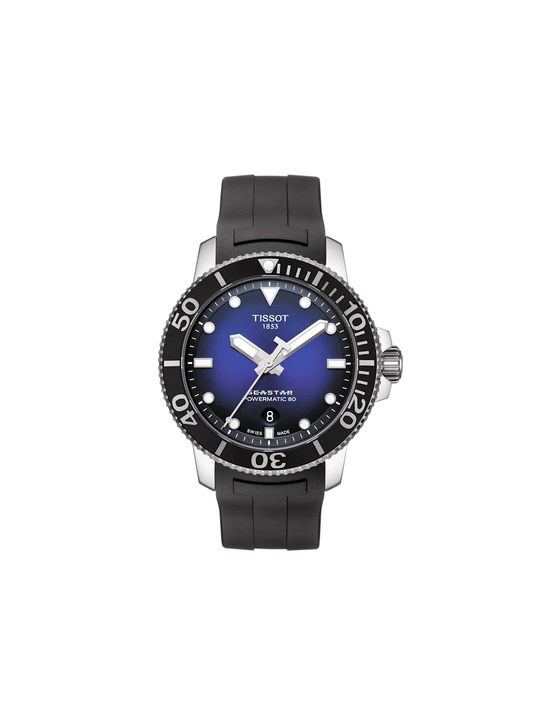 Montre Homme Tissot T-Sport Seastar 1000 Powermatic 80 T1204071704100 vue 4