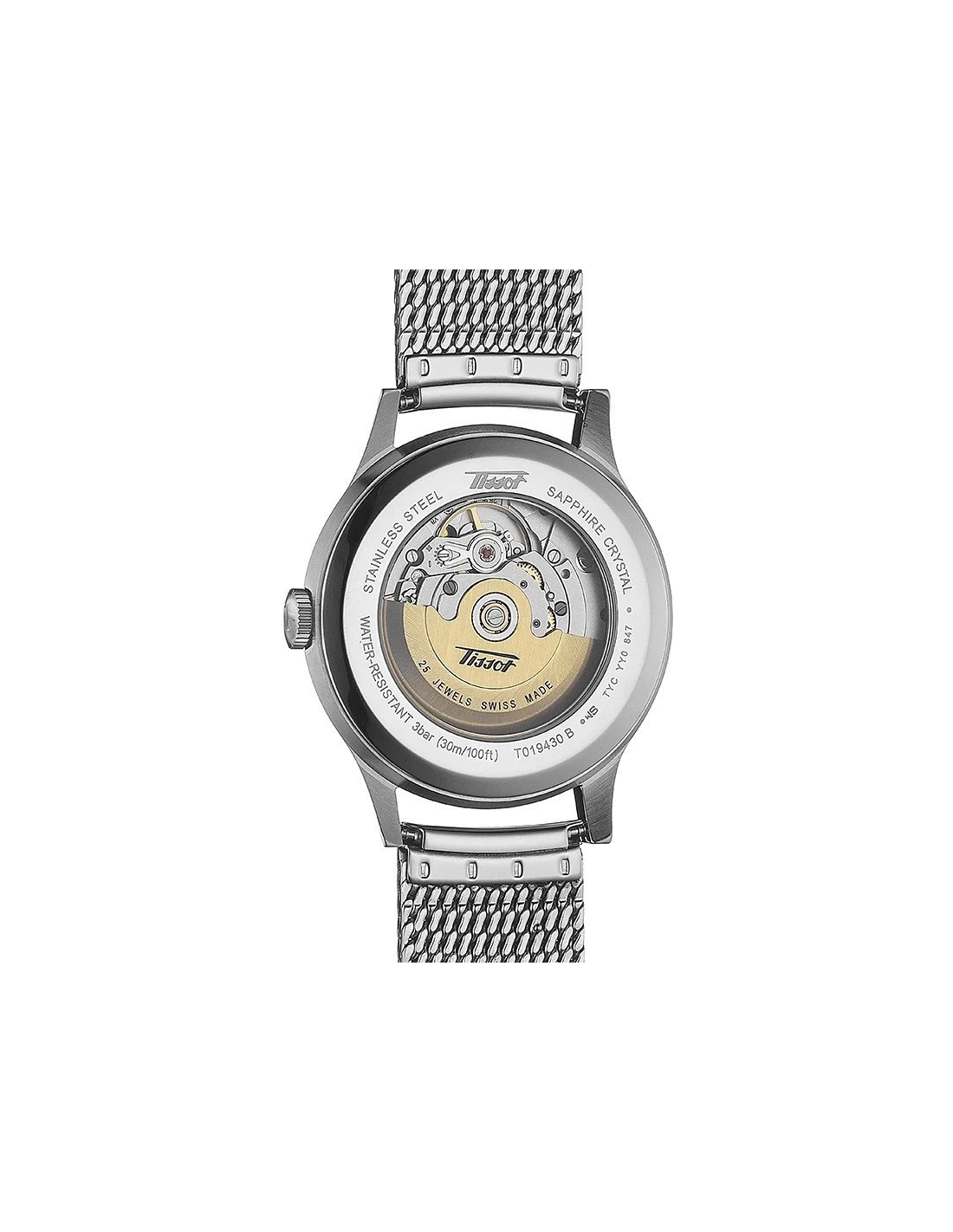 Montre Homme Tissot Heritage Visodate Automatic T0194301103100 vue 2