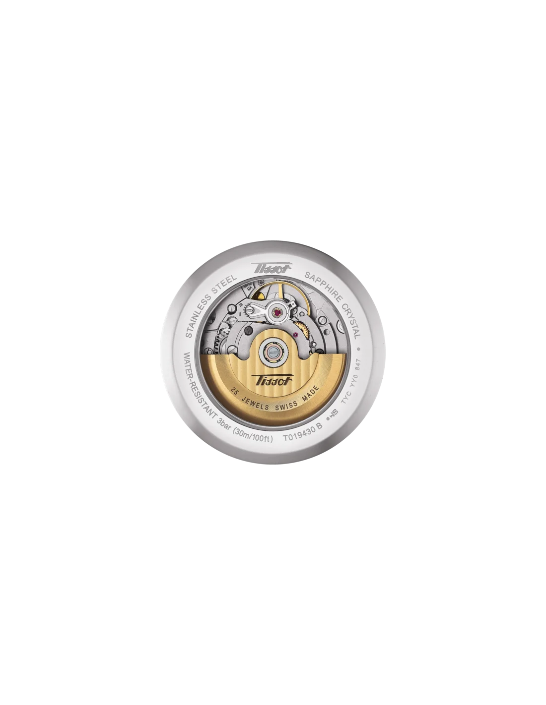 Montre Homme Tissot Heritage Visodate Automatic T0194301103100 vue 4