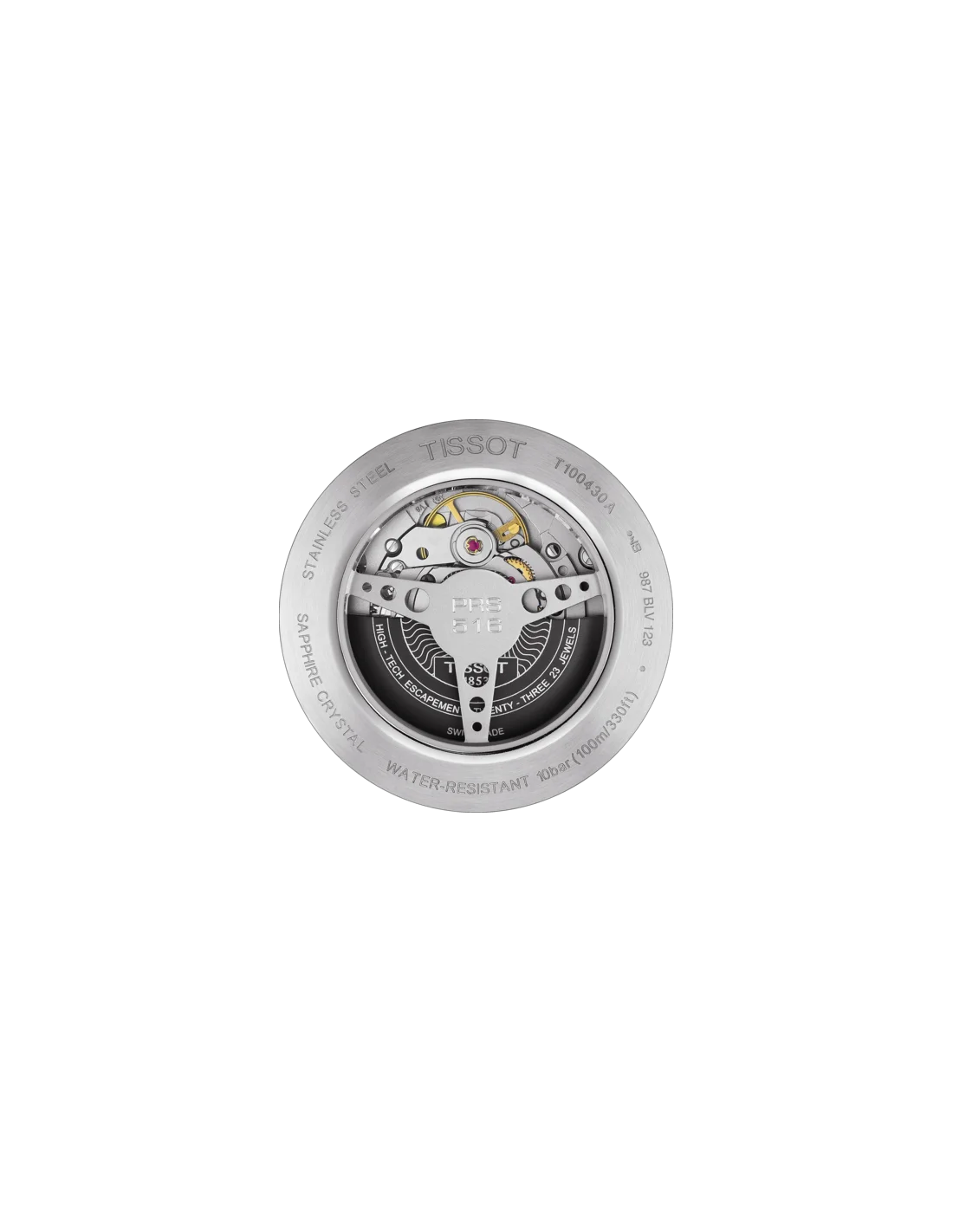 Montre Homme Tissot T-Sport PRS 516 Powermatic 80 T1004301604100 vue 3