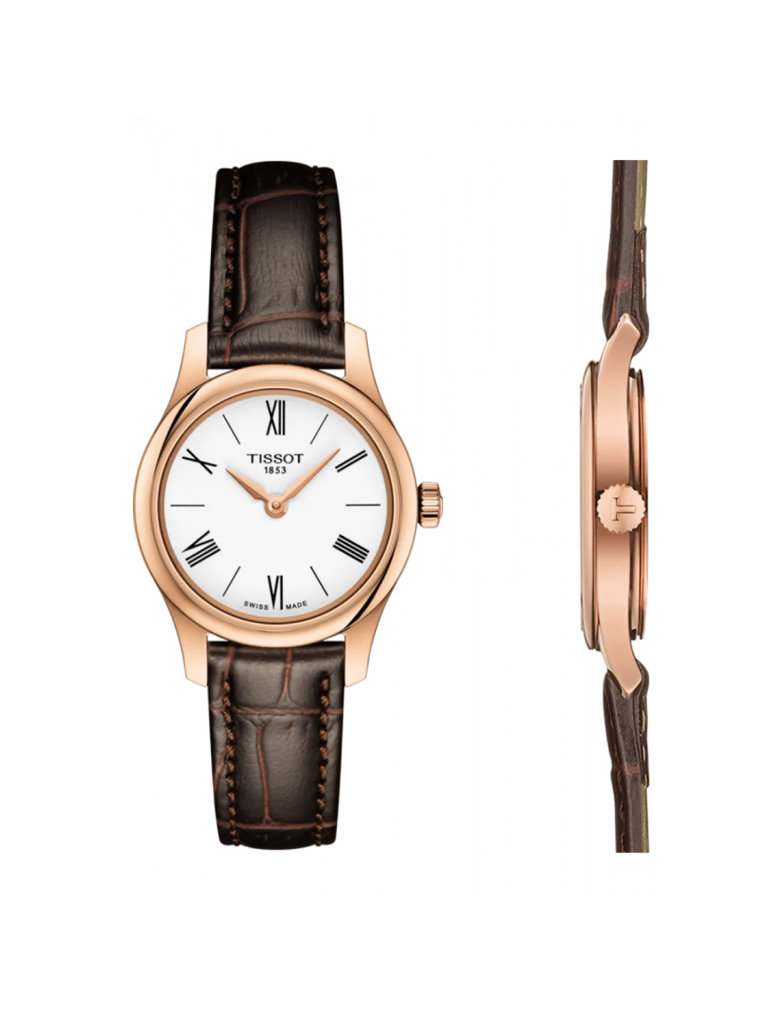 Montre Femme Tissot T-Classic Tradition 5.5 Lady T0630093601800 vue 3