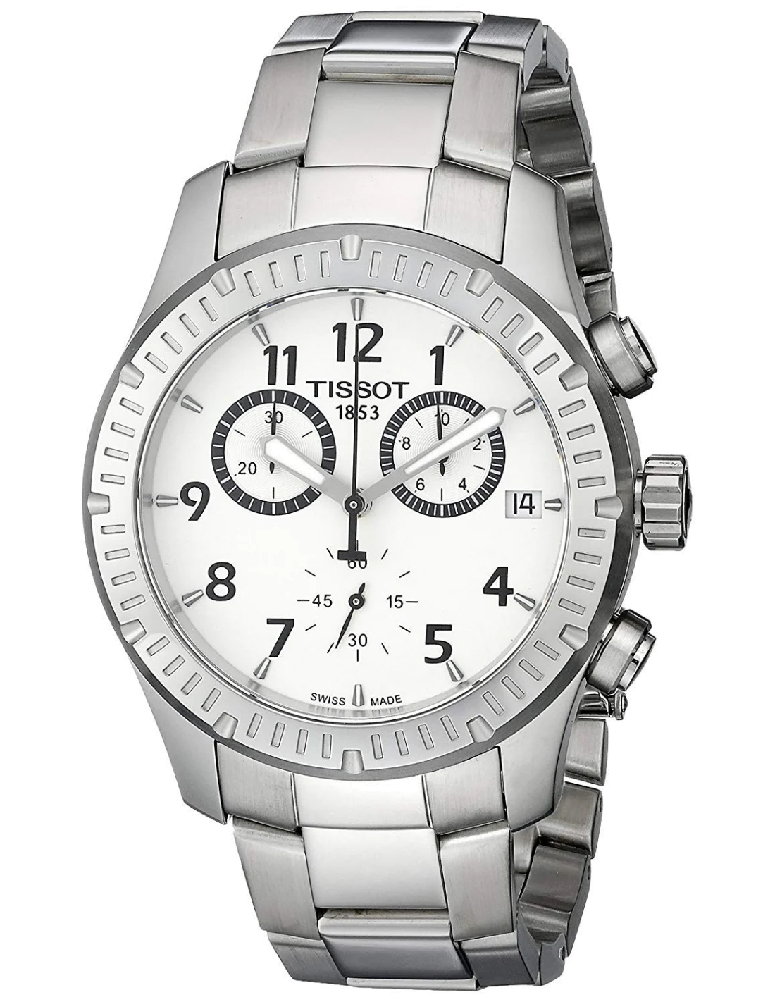 Montre Homme Tissot V8 T0394171103700 Argent