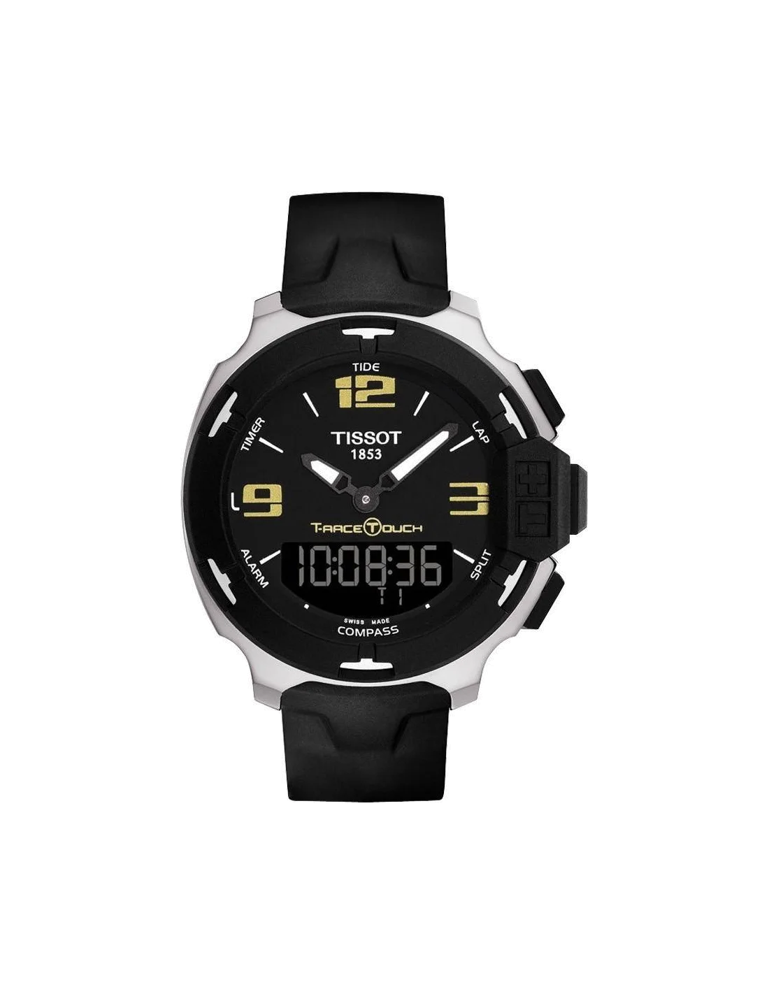 Montre Homme Tissot T-Race Touch T0814201705700 Bracelet caoutchouc noir