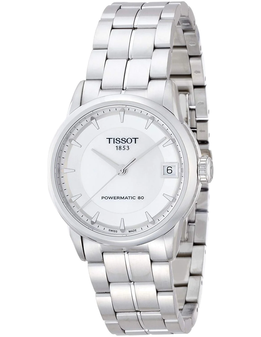 Montre Femme Tissot Luxury Automatic T0862071111100 Argent vue 2