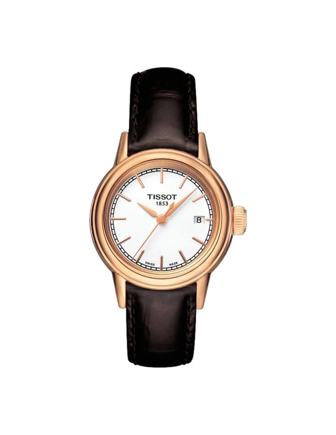 Montre Femme Tissot Carson T0852103601100 Marron