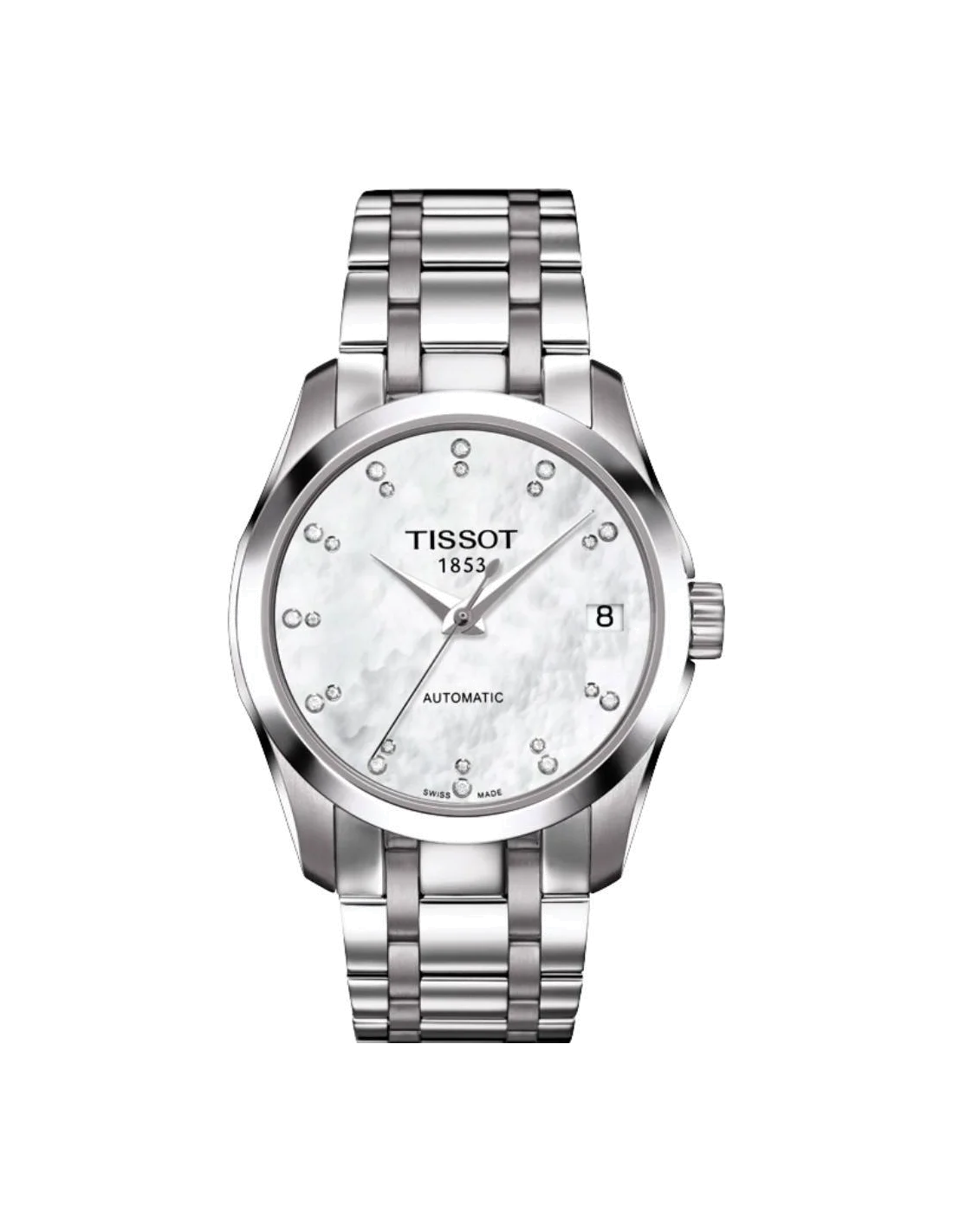 Montre Femme Tissot Couturier T0352071111600 Argent