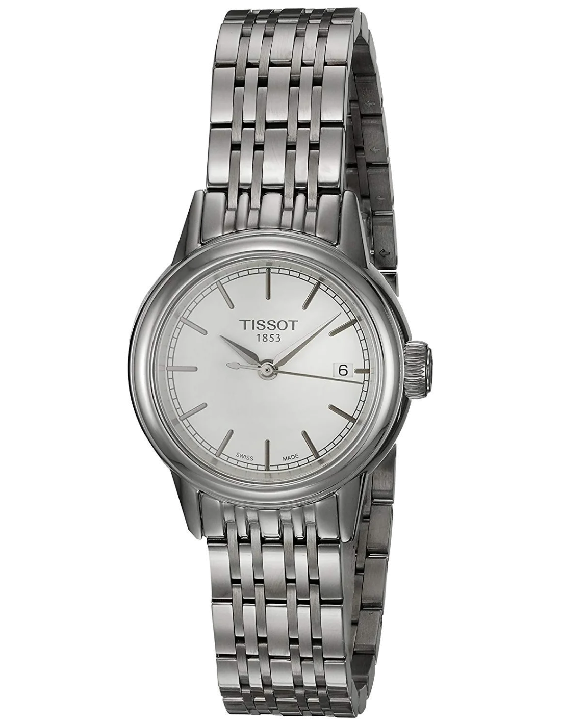 Montre Femme Tissot Carson T0852101101100 Bracelet en acier inoxydable vue 2