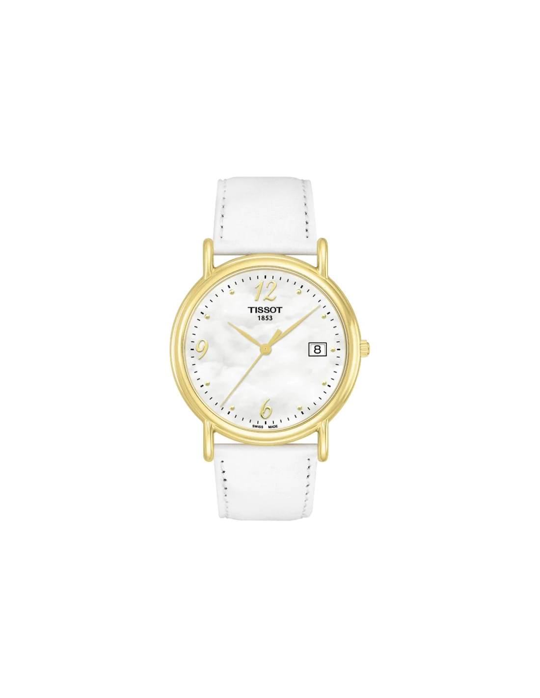 Montre Femme Tissot T-Gold Carson T71342974 Cadran nacré