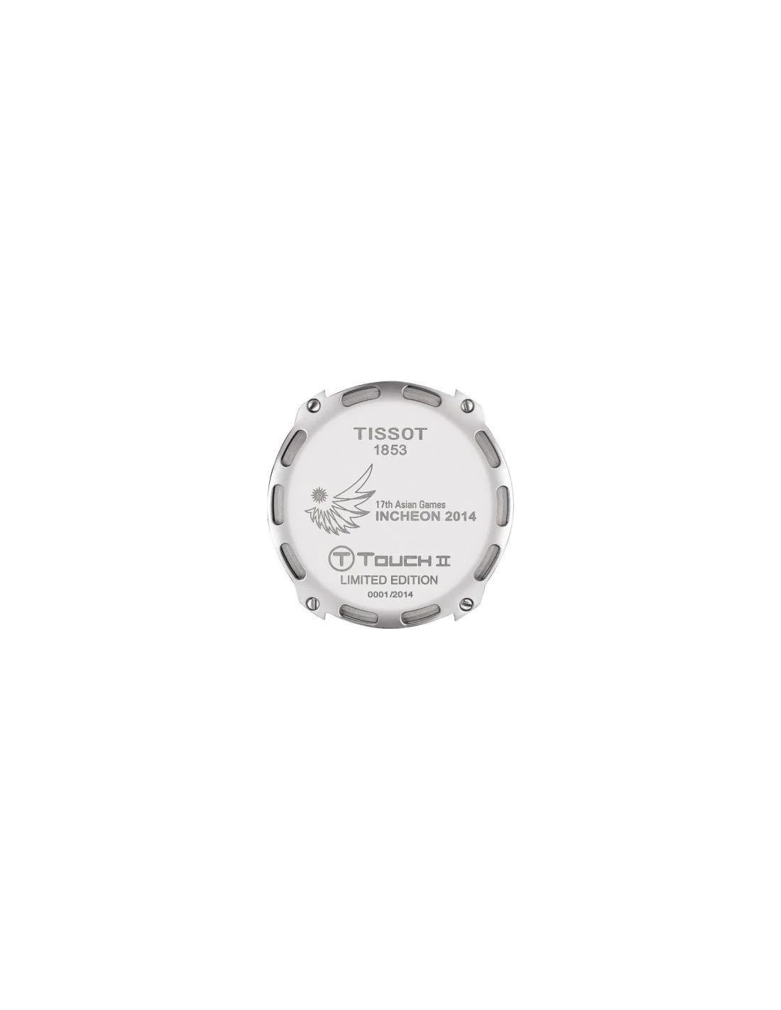 Montre Homme Tissot T-Touch II Asian Games 2014 T0474204720702 Ecran digital/analogique vue 2