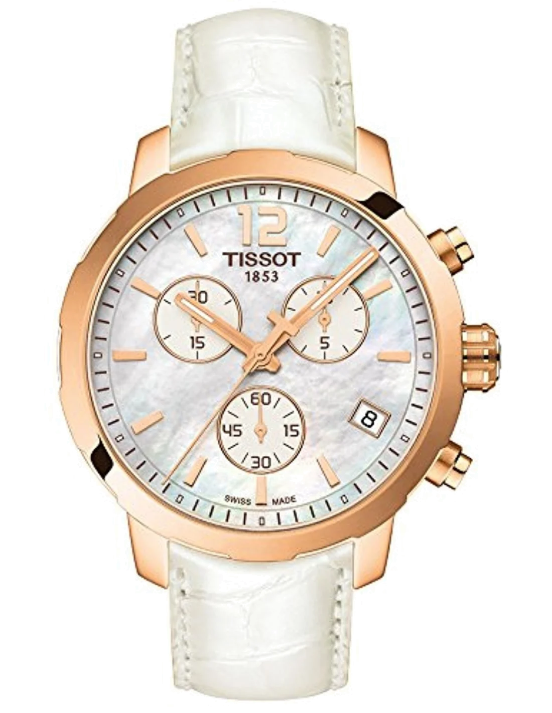 Montre Femme Tissot Quickster T0954173611700 Blanc