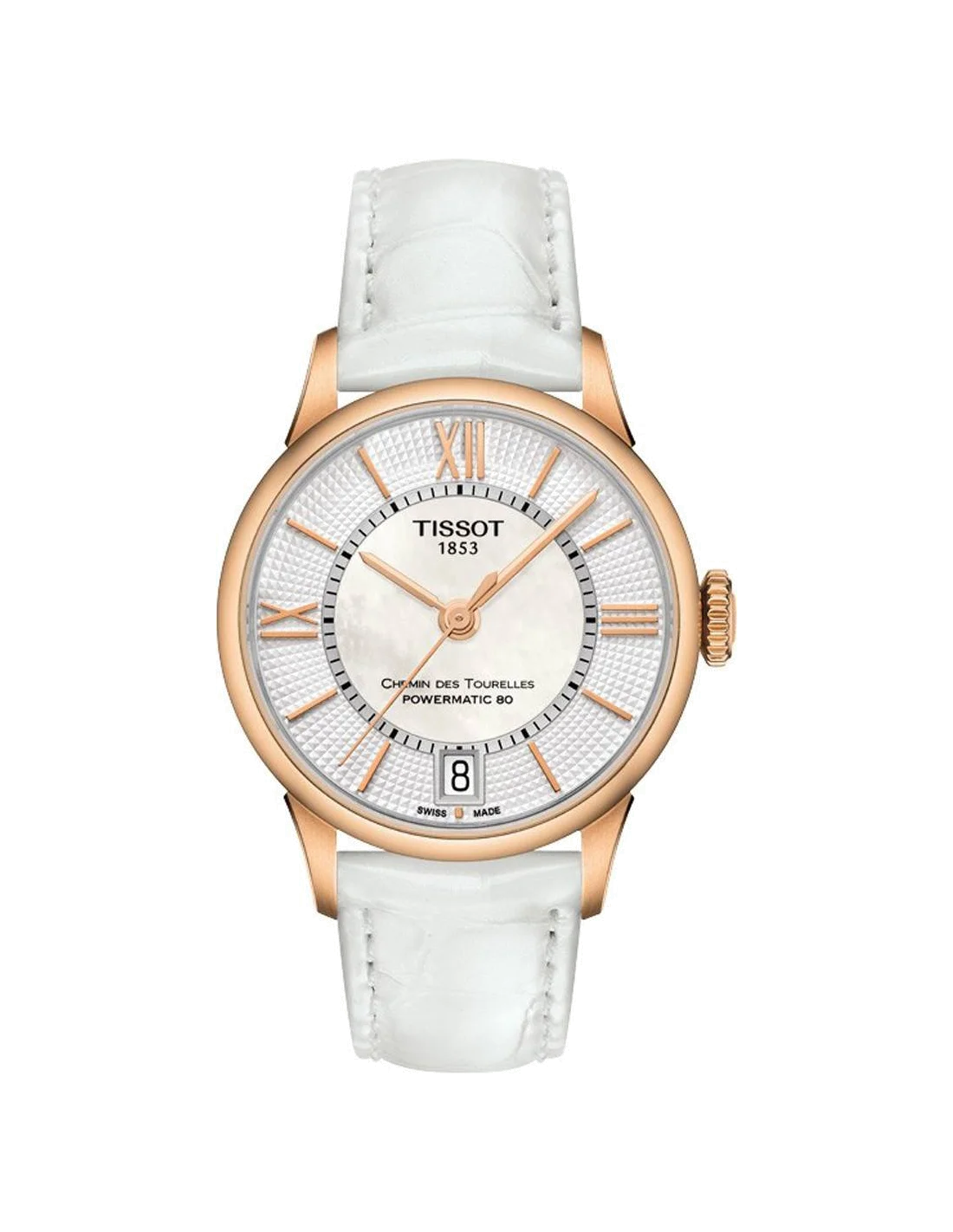 Montre Femme Tissot Chemin des Tourelles T0992073611800 Blanc