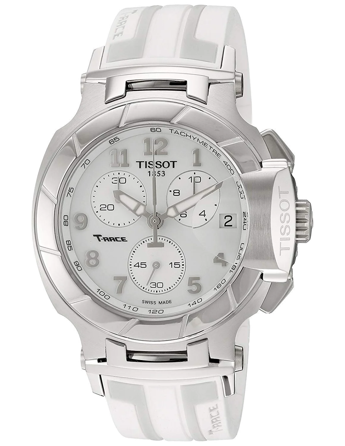 Montre Femme Tissot T Race T0484171701200 Blanc