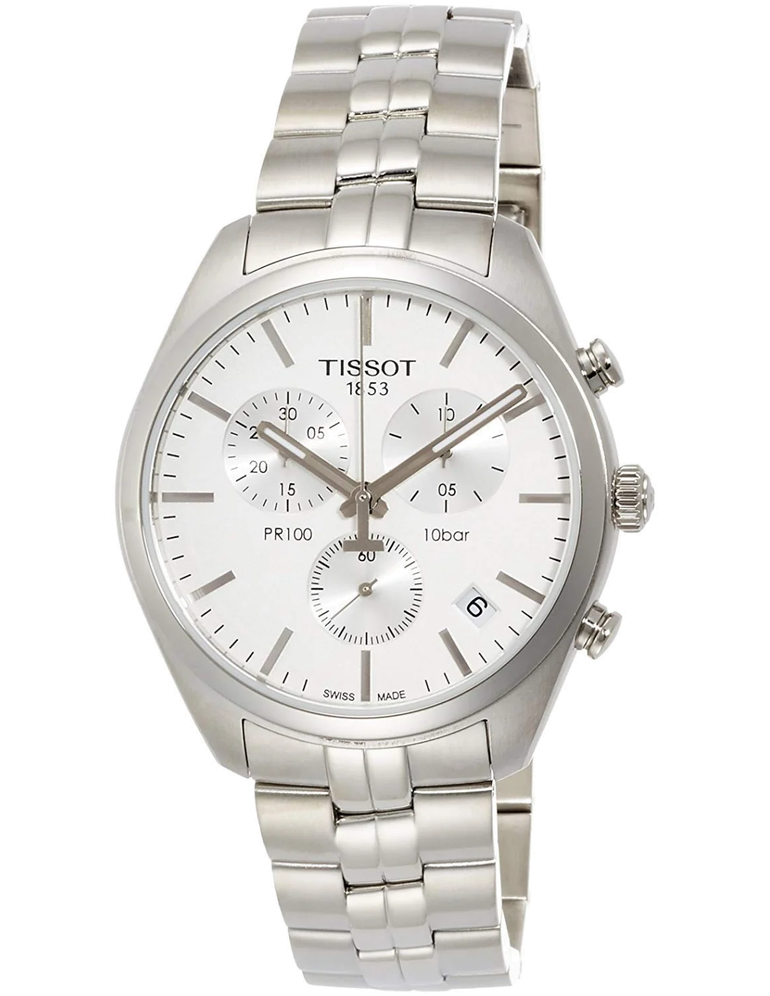 Montre Homme Tissot PR 100 T1014171103100 Argent