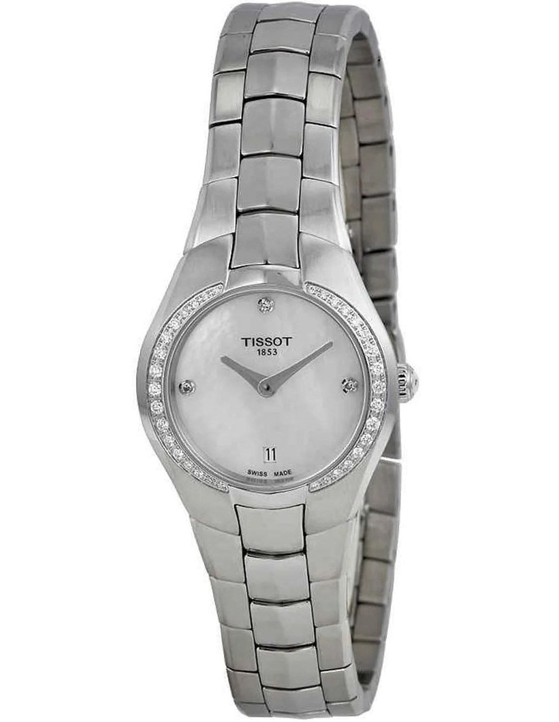 Montre Femme Tissot T-Round T0960096111600 Argent