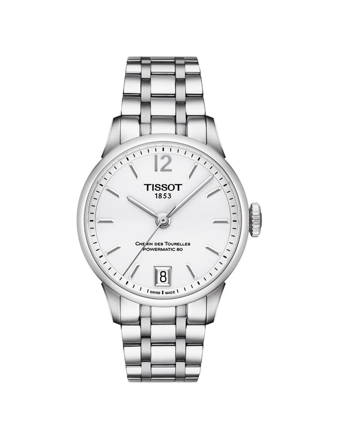 Montre Femme Tissot Chemin des Tourelles T0992071103700 Blanc