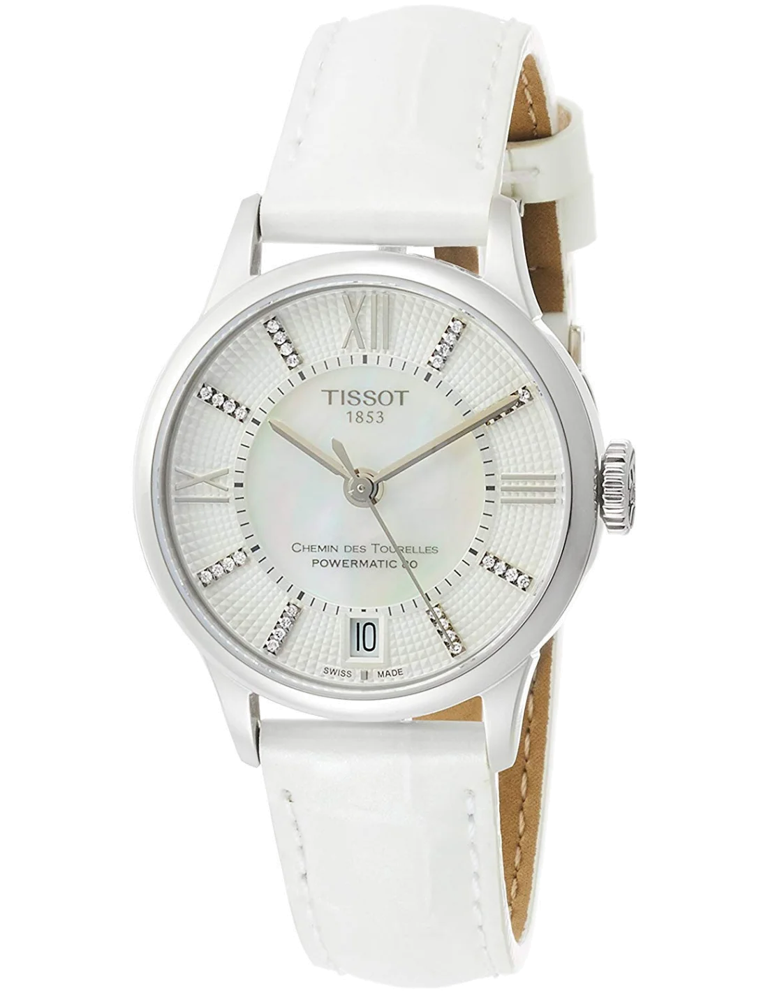 Montre Femme Tissot Chemin des Tourelles T0992071611600 Blanc