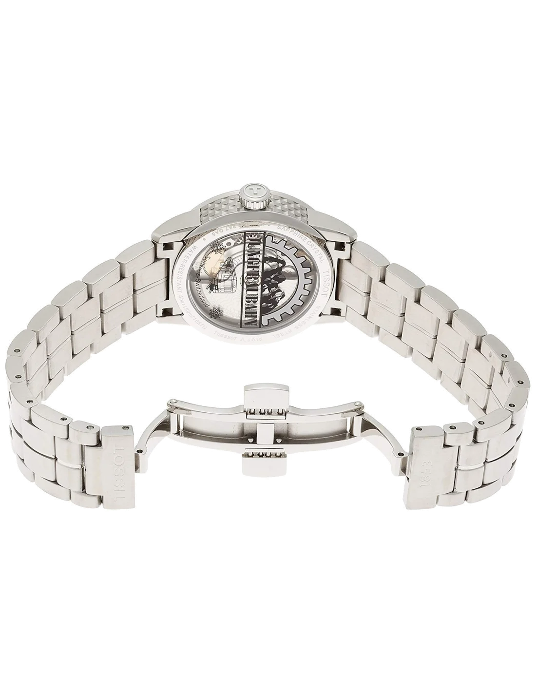 Montre Femme Tissot Luxury Automatic T0862071103110 Argent vue 2