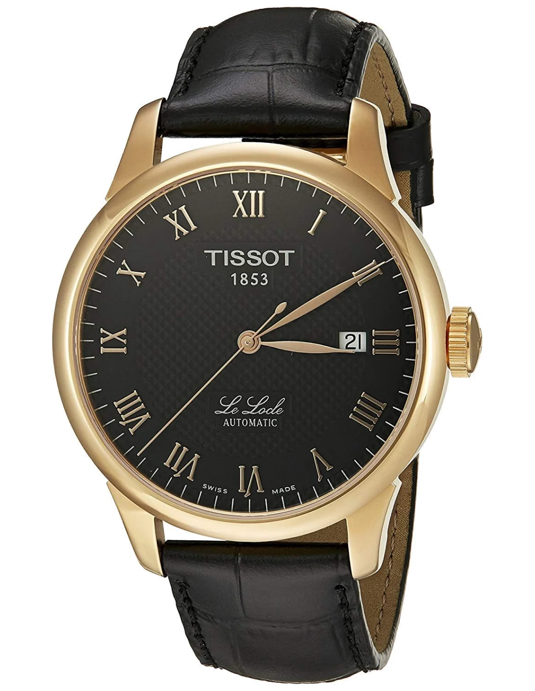 Montre Femme Tissot Le Locle T41542393 Noir vue 3