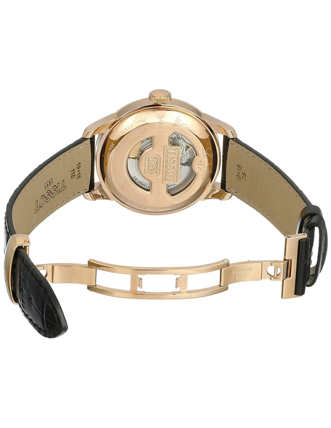 Montre Femme Tissot Le Locle T41642396 Noir vue 2