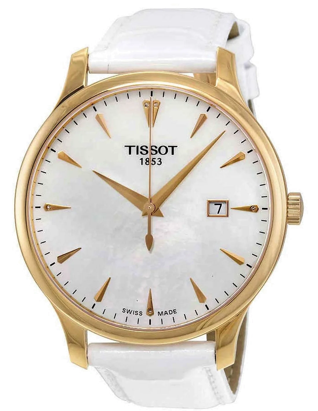 Montre Femme Tissot Tradition T0636103611601 Blanc