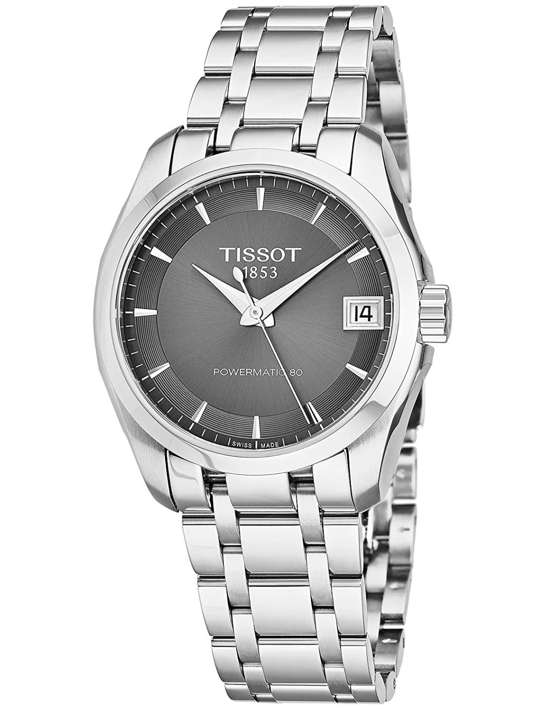Montre Femme Tissot Couturier T0352071106100 Argent