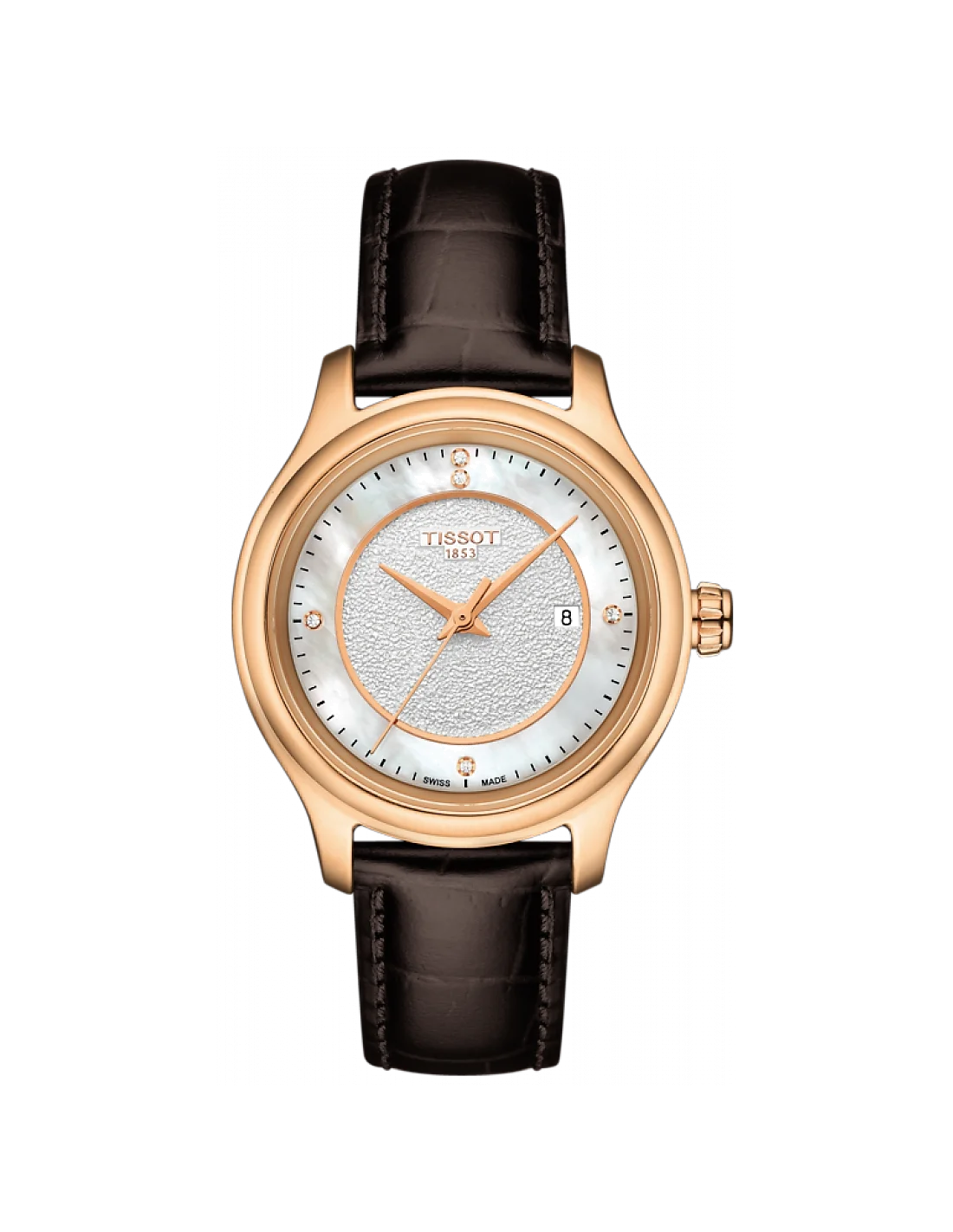 Montre Femme Tissot Fascination T9242107611600 Marron