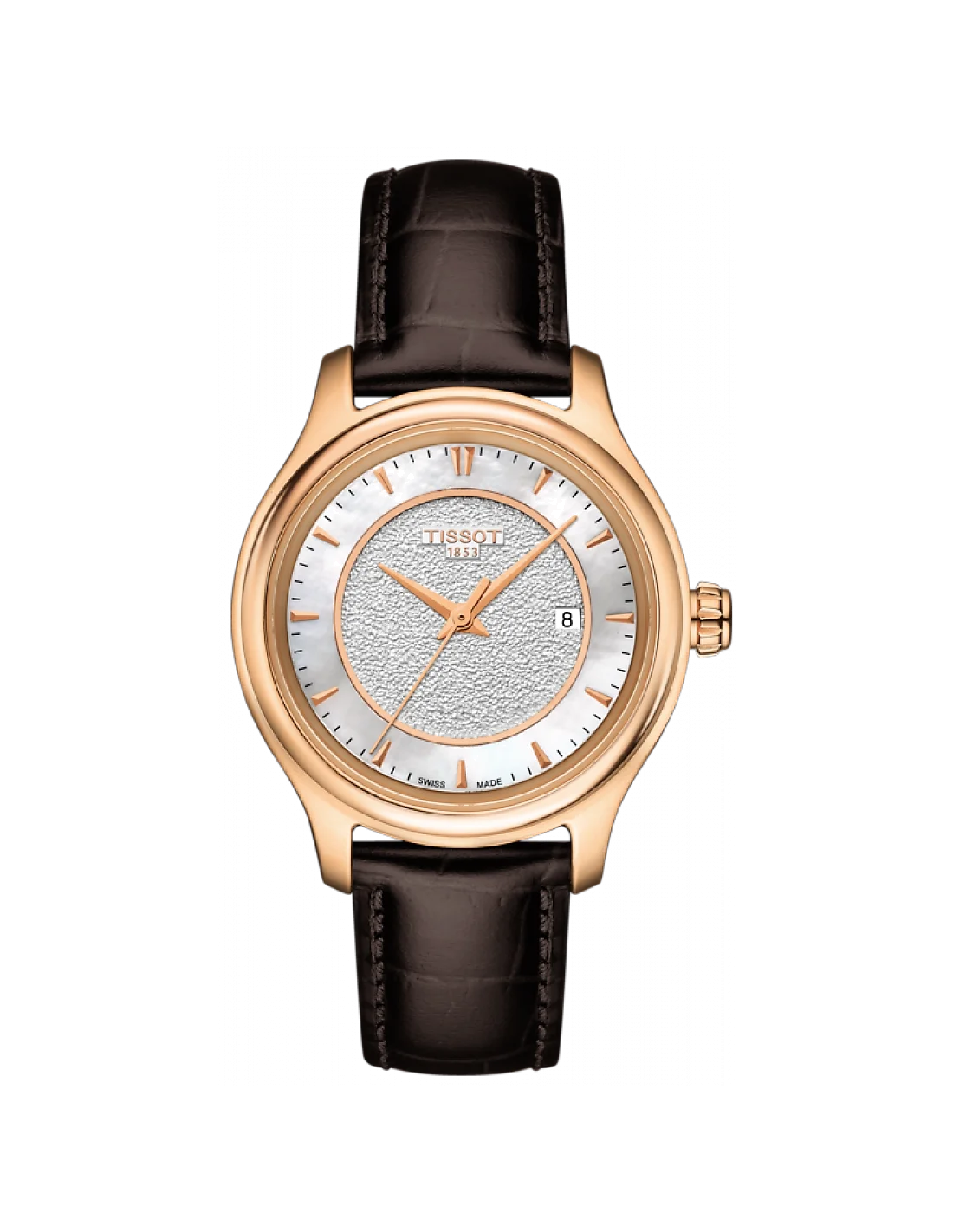 Montre Femme Tissot Fascination T9242107611100 Marron