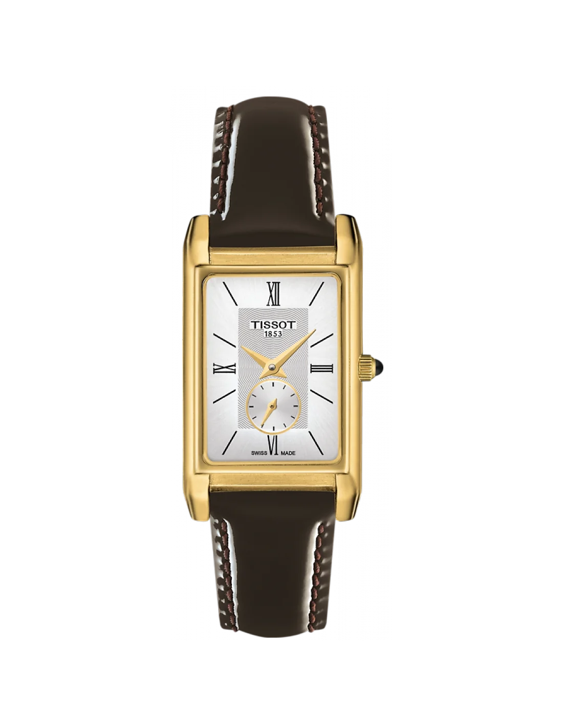 Montre Femme Tissot Prestigious T9233351603800 Marron