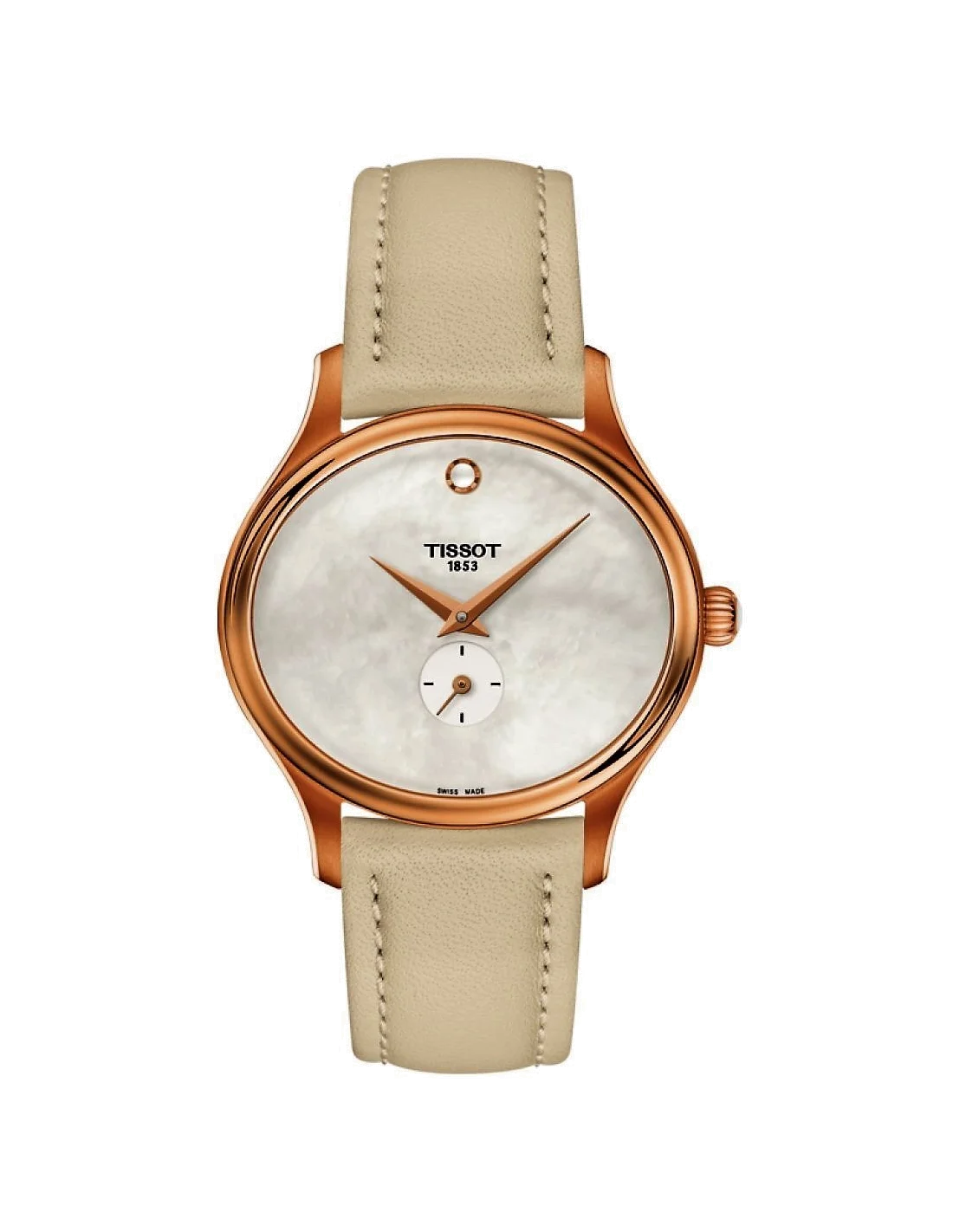 Montre Femme Tissot Bella Ora T1033103611100 Marron