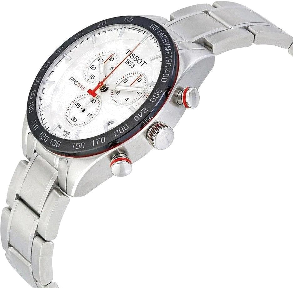 Montre Homme Tissot PRS516 T-Sport T1004171103100 en Acier Gris vue 2