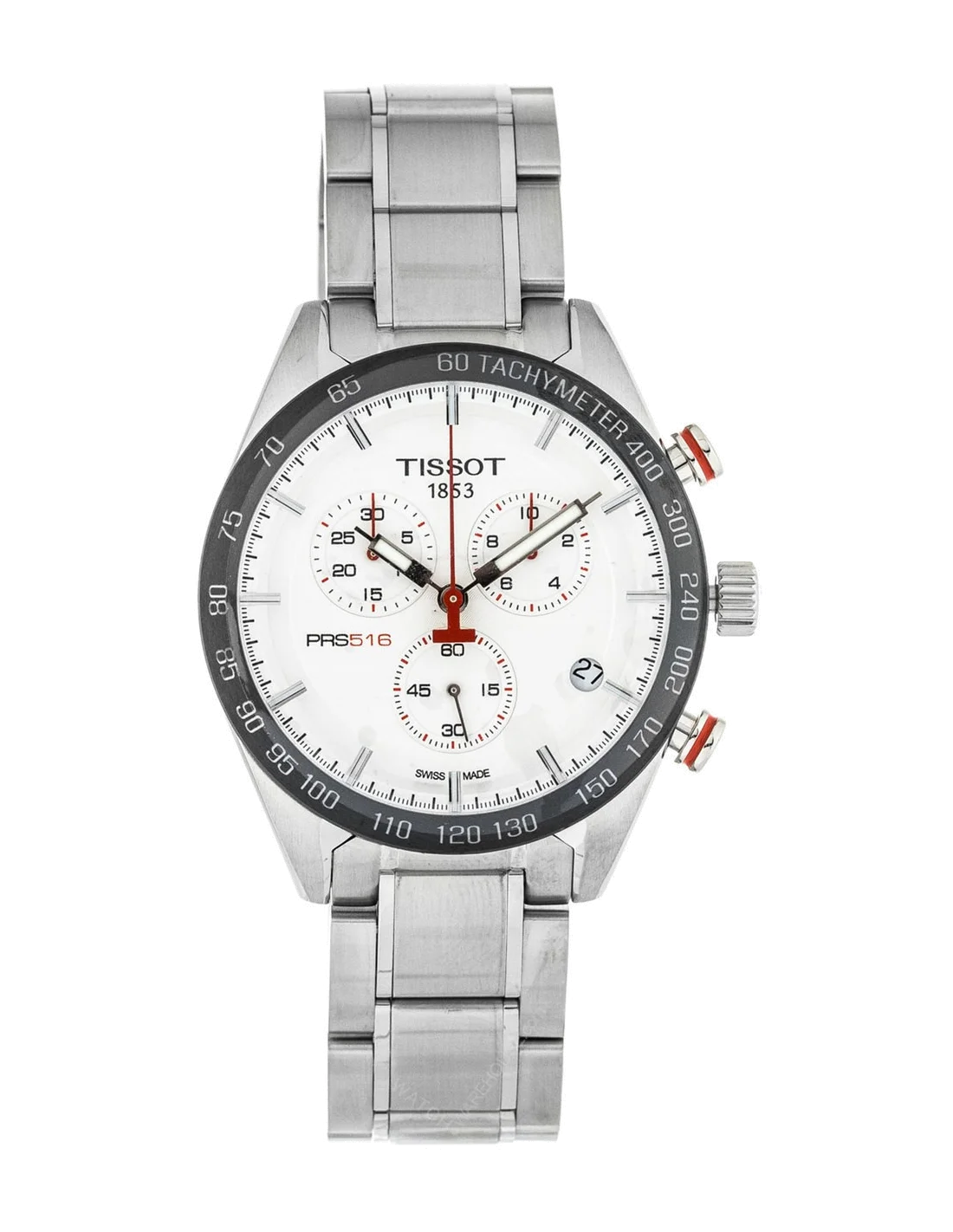 Montre Homme Tissot PRS516 T-Sport T1004171103100 en Acier Gris