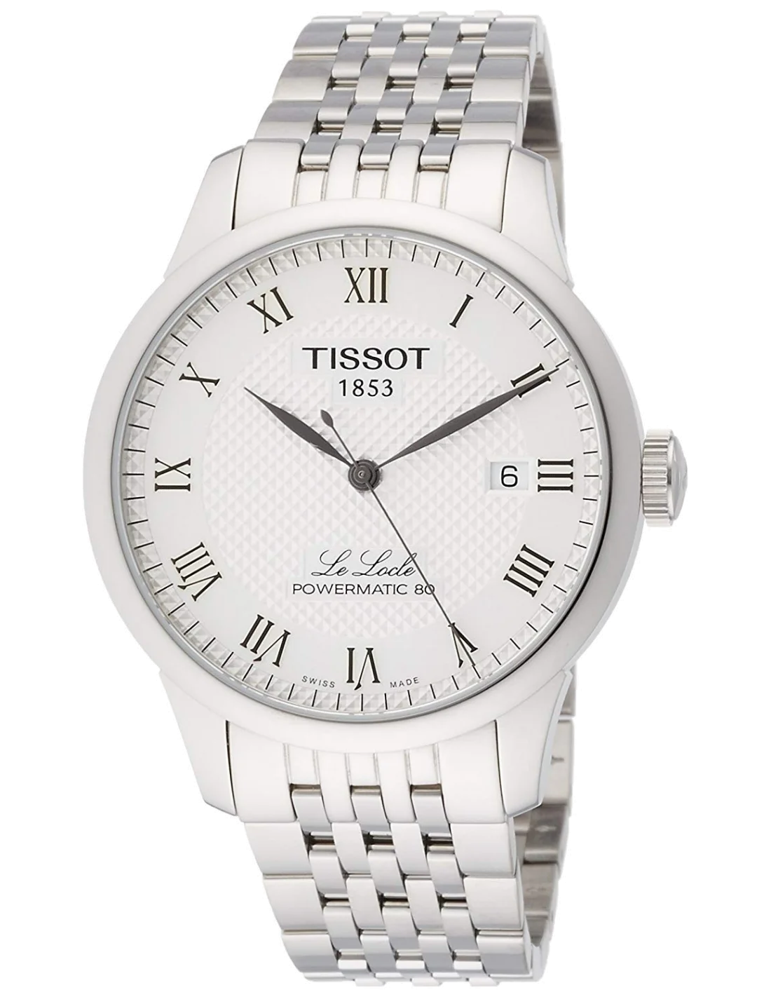 Montre Homme Tissot Le Locle Powermatic 80 T0064071103300 Argent