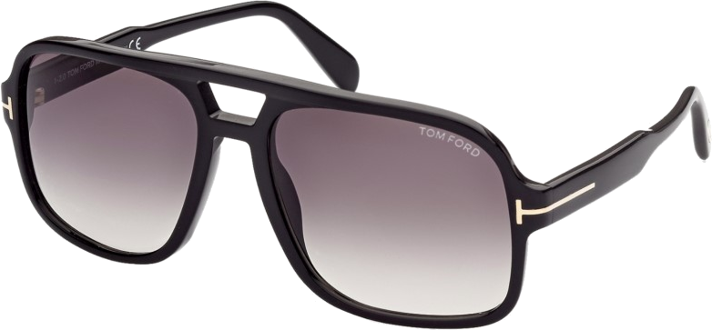 Lunettes de soleil Tom Ford Falconer-02 FT0884 - Noir vue 2