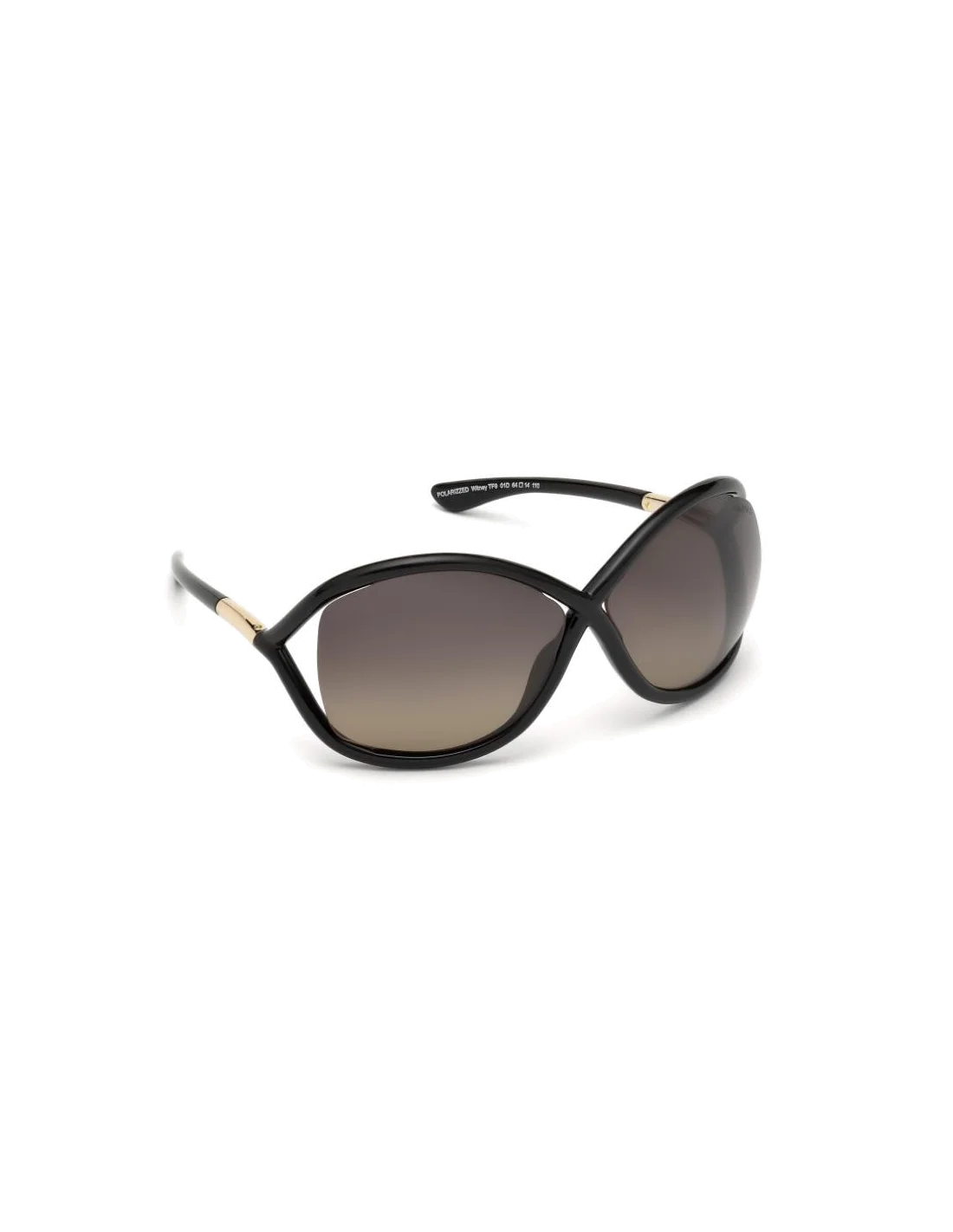Lunettes de soleil Tom Ford FT0009 01D Whitney Polarisés vue 2