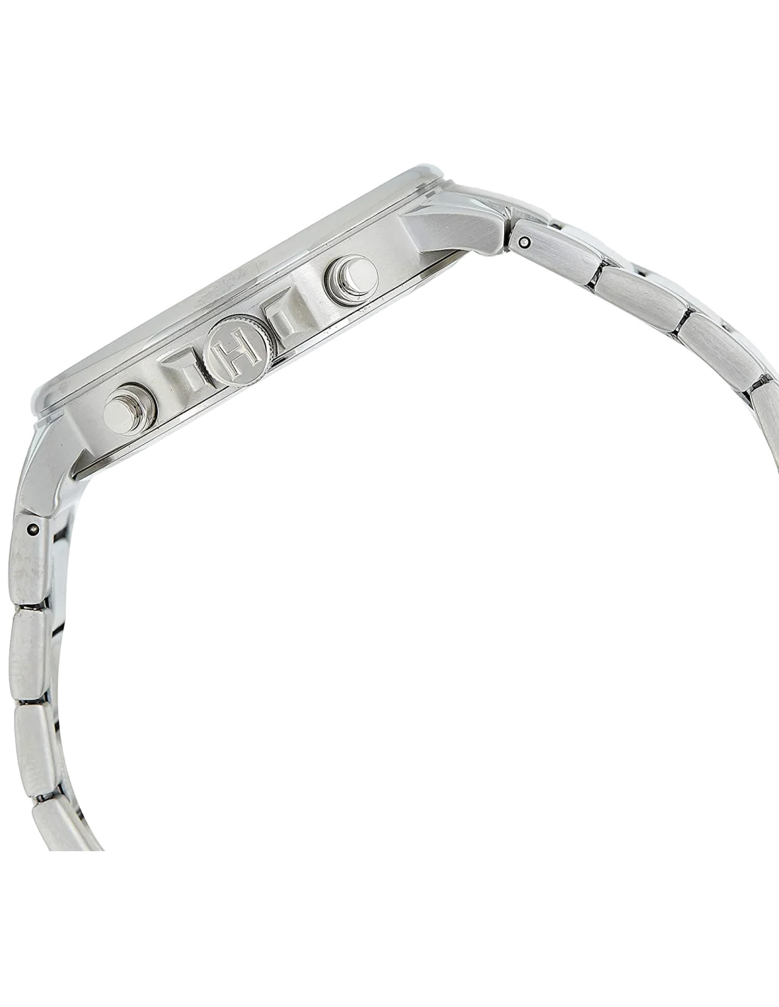 Montre Homme Tommy Hilfiger 1710382 Daniel - Boîtier Acier Argent, Cadran Noir, Bracelet Acier vue 4