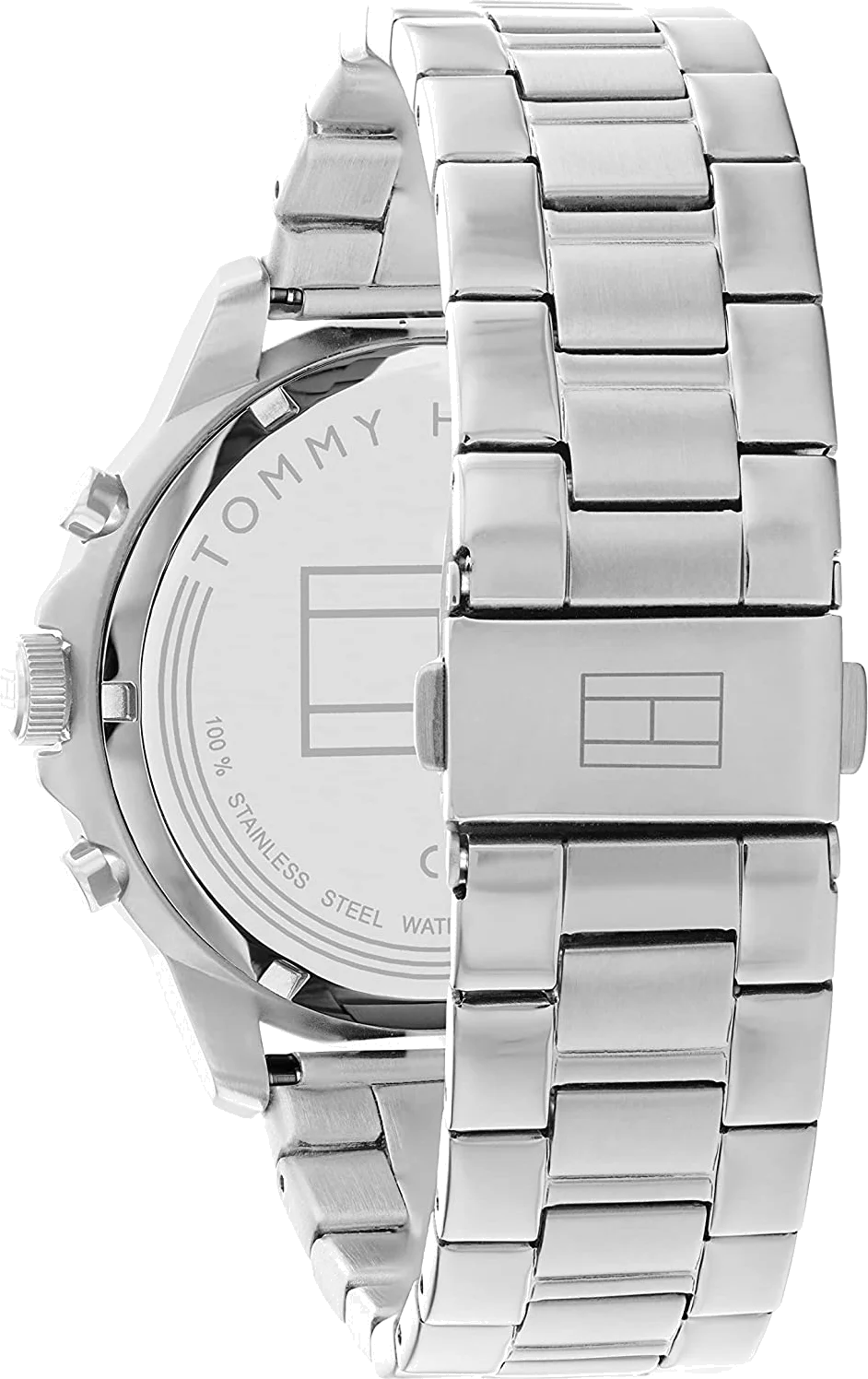 Montre Homme Tommy Hilfiger Henry 1710477 - Squelette Noir et Acier vue 3