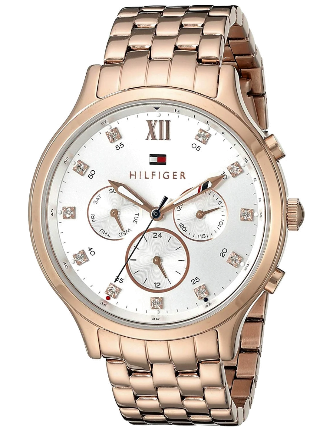 Montre Tommy Hilfiger Amelia 1781611 pour Femme en acier or rose