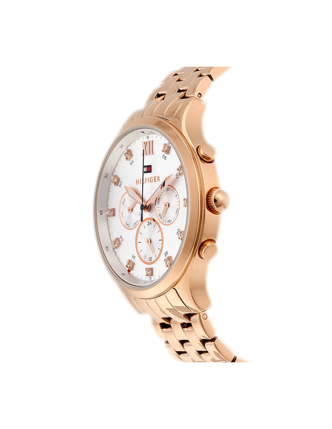 Montre Tommy Hilfiger Amelia 1781611 pour Femme en acier or rose vue 2