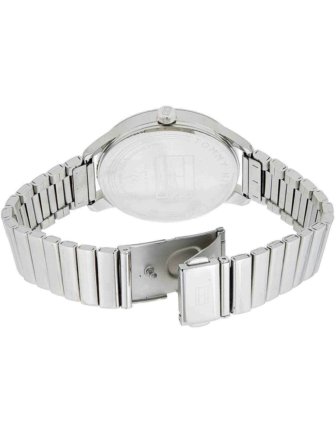 Montre Tommy Hilfiger Brooke 1782020 pour Femme, Cadran Fuchsia et Bracelet Acier Argent vue 3