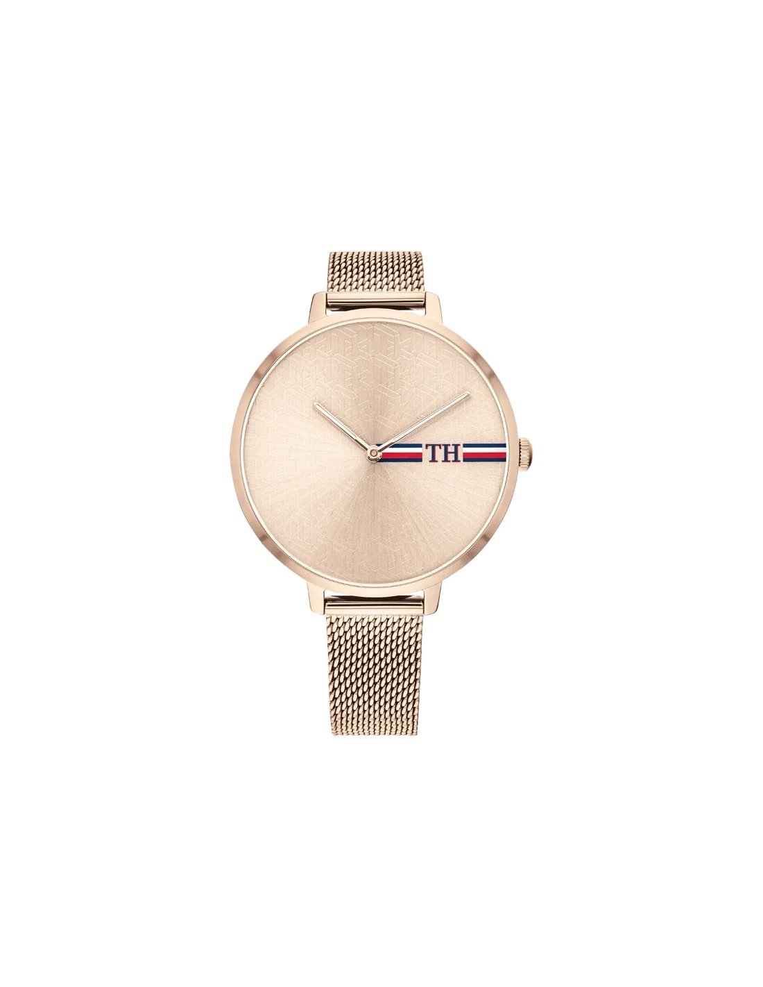Montre Femme Tommy Hilfiger 1782158 - Cadran et bracelet maille milanaise or rose