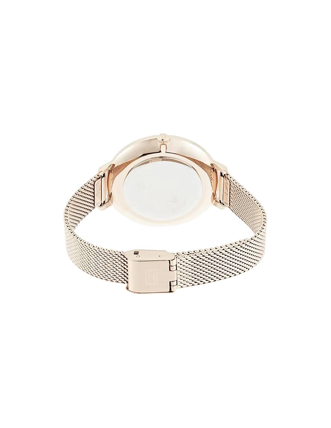 Montre Femme Tommy Hilfiger 1782158 - Cadran et bracelet maille milanaise or rose vue 3