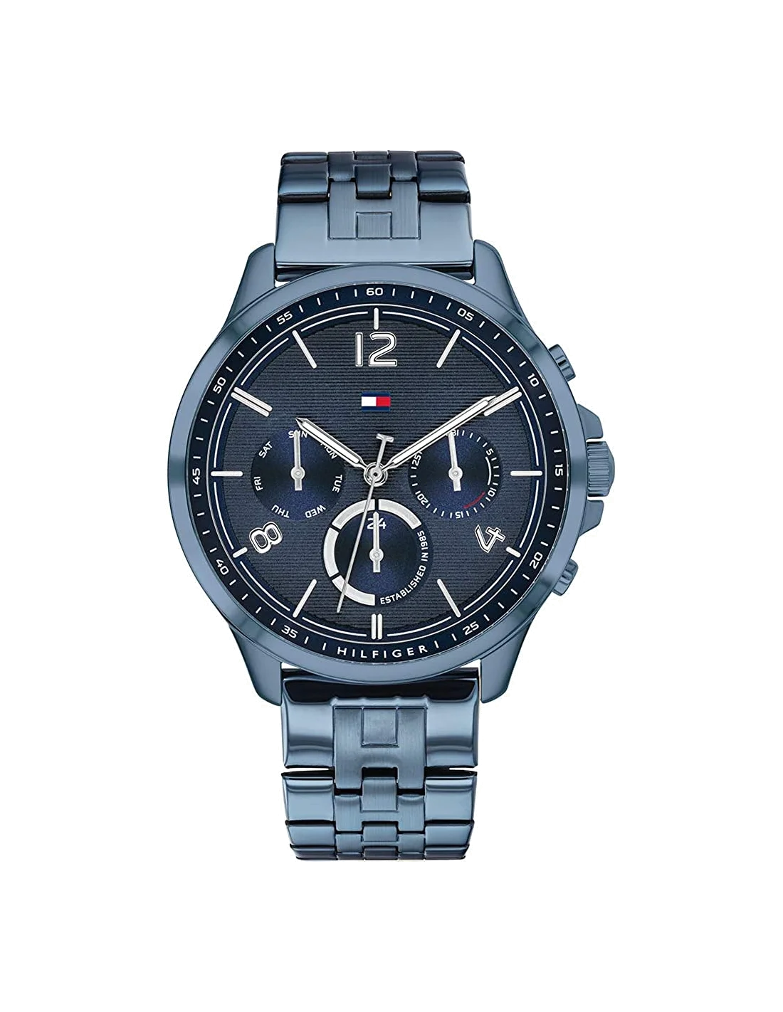 Montre Tommy Hilfiger 1782227 pour Femme, Cadran et Bracelet Acier Bleu