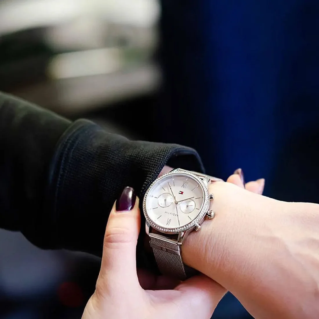 Montre Femme Tommy Hilfiger 1782301 Cadran et Bracelet Argent vue 4