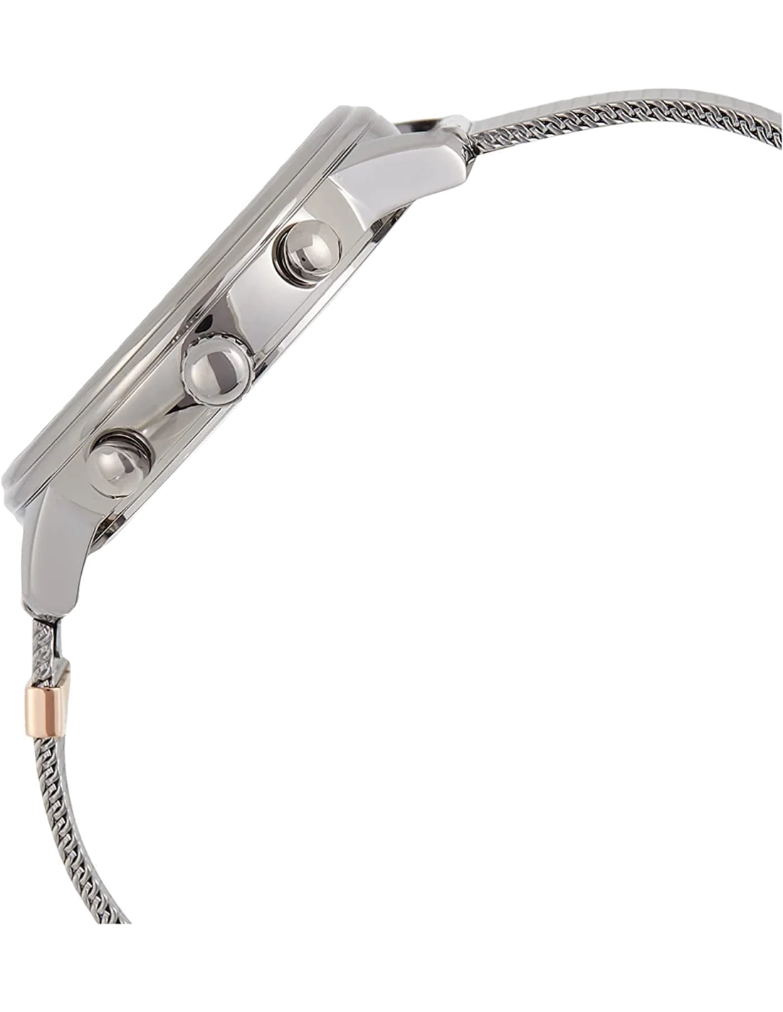 Montre Femme Tommy Hilfiger Blake 1782304 Cadran et Bracelet Gris Acier Maille Milanaise vue 2