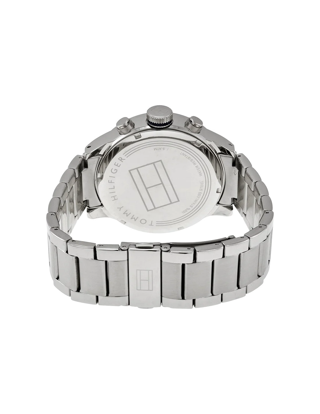 Montre Homme Tommy Hilfiger 1791242 Cadran Bleu Acier Argenté vue 2