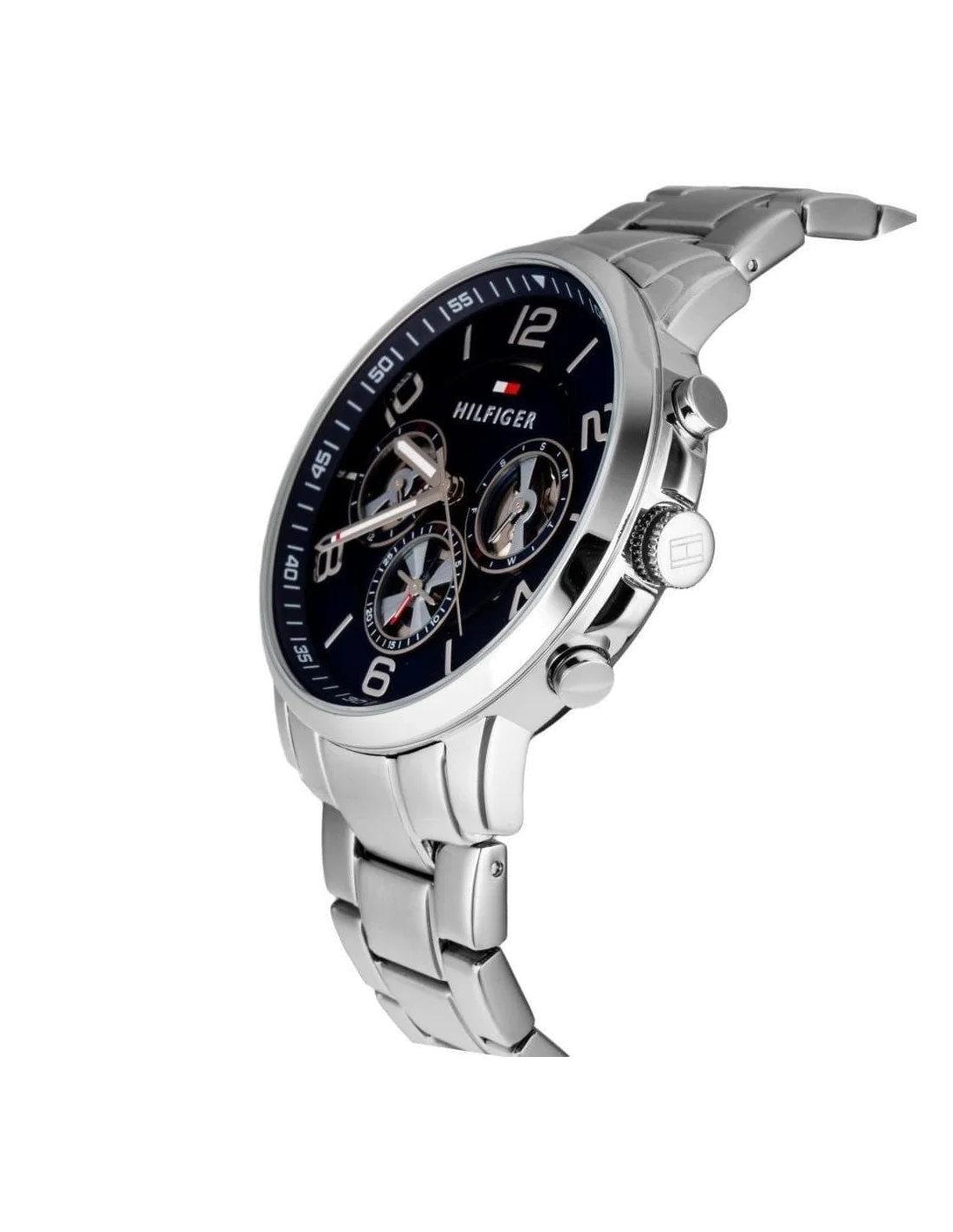 Montre Homme Tommy Hilfiger 1791293 - Cadran Bleu Squelette, Bracelet Acier vue 2