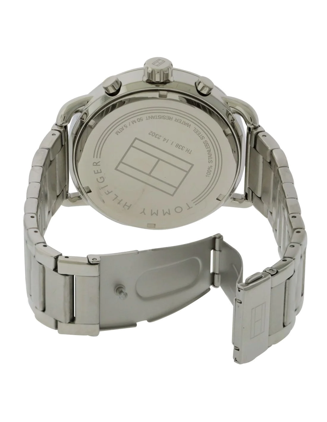 Montre Homme Tommy Hilfiger Briggs 1791422 - Acier Argenté, Cadran Noir vue 4