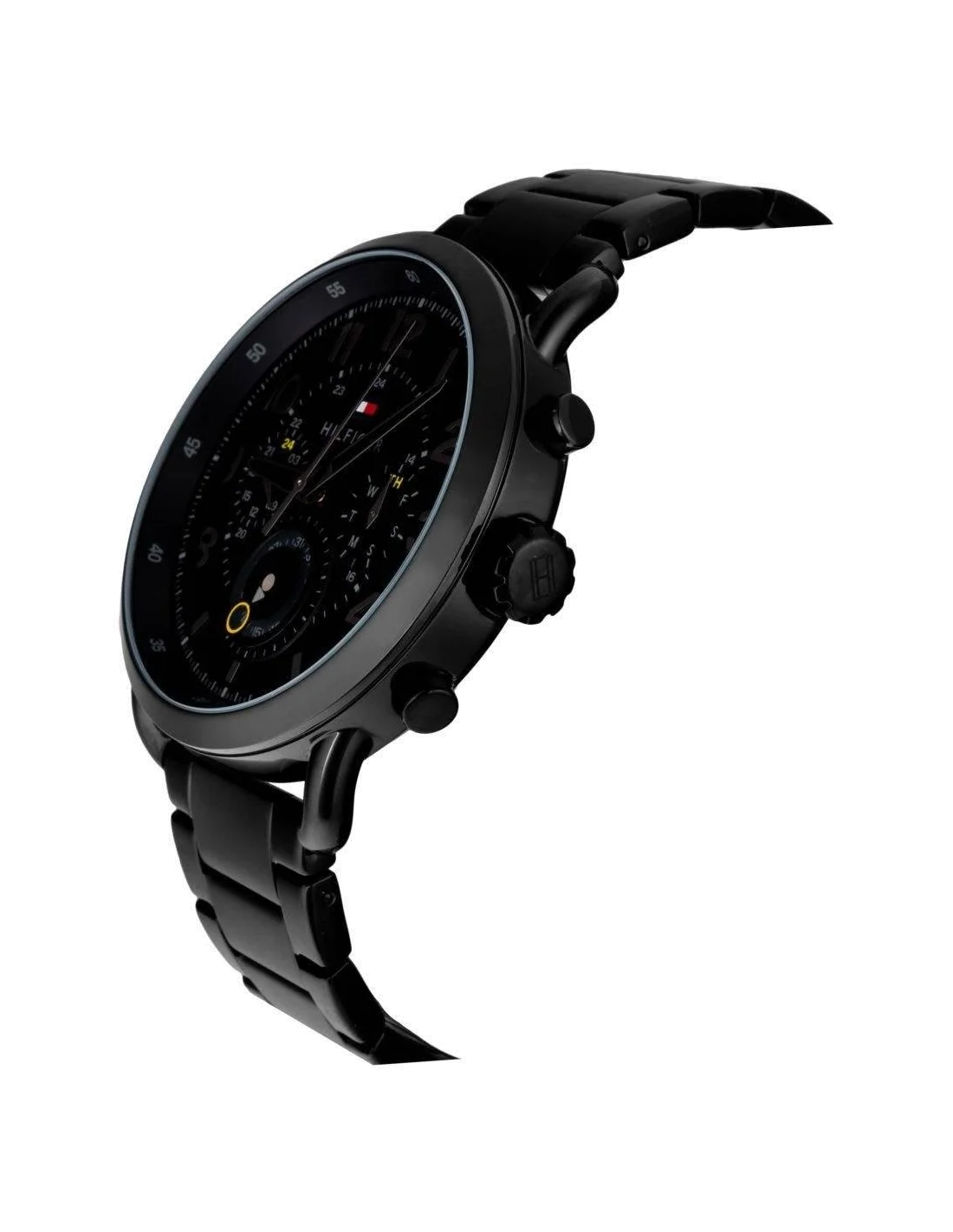 Montre Homme Tommy Hilfiger Briggs 1791423 en acier noir vue 2