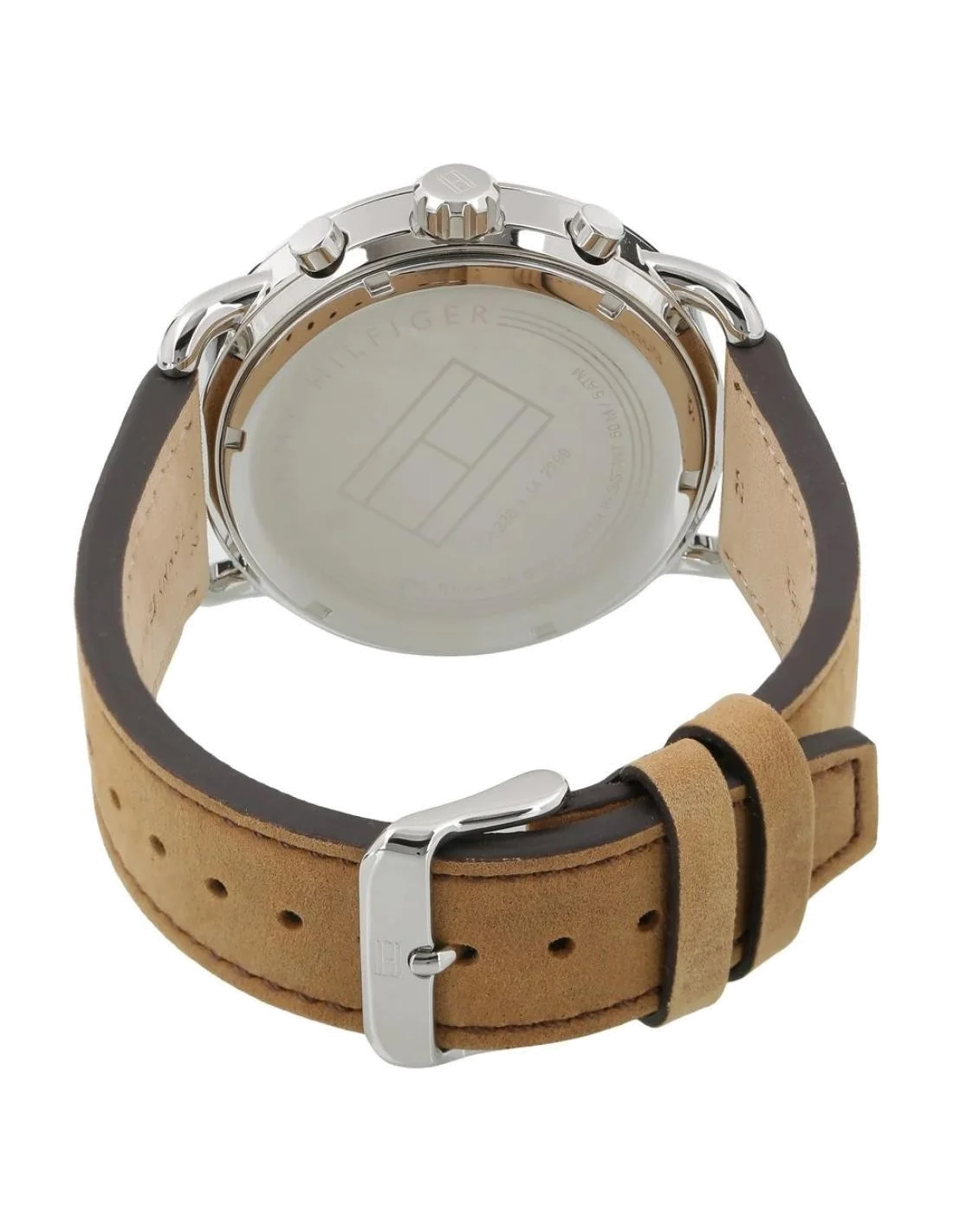 Montre Homme Tommy Hilfiger Briggs 1791424 - Cadran Bleu, Bracelet Cuir Marron vue 2