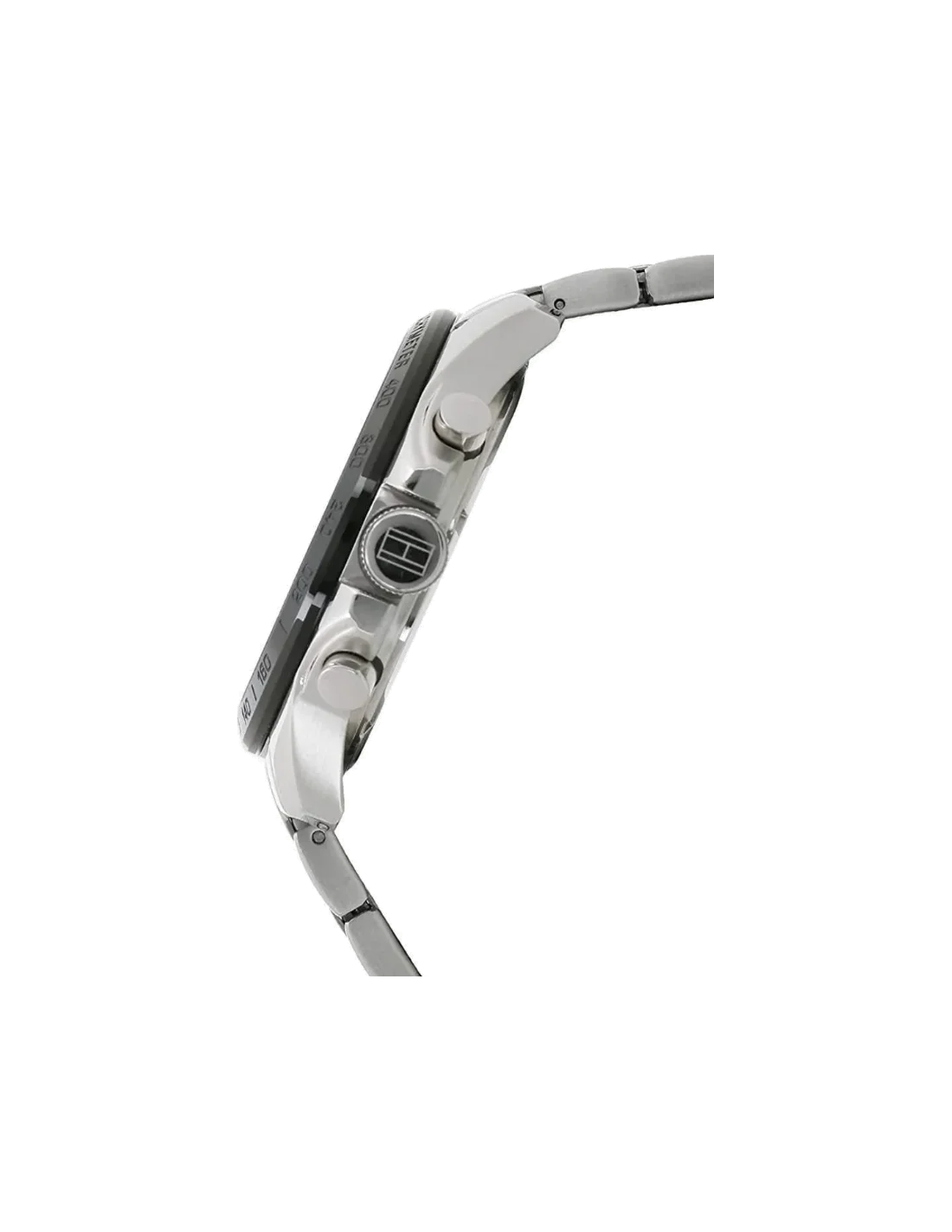 Montre Homme Tommy Hilfiger Decker Chronographe Acier Noir 44mm - Réf. 1791472 vue 2